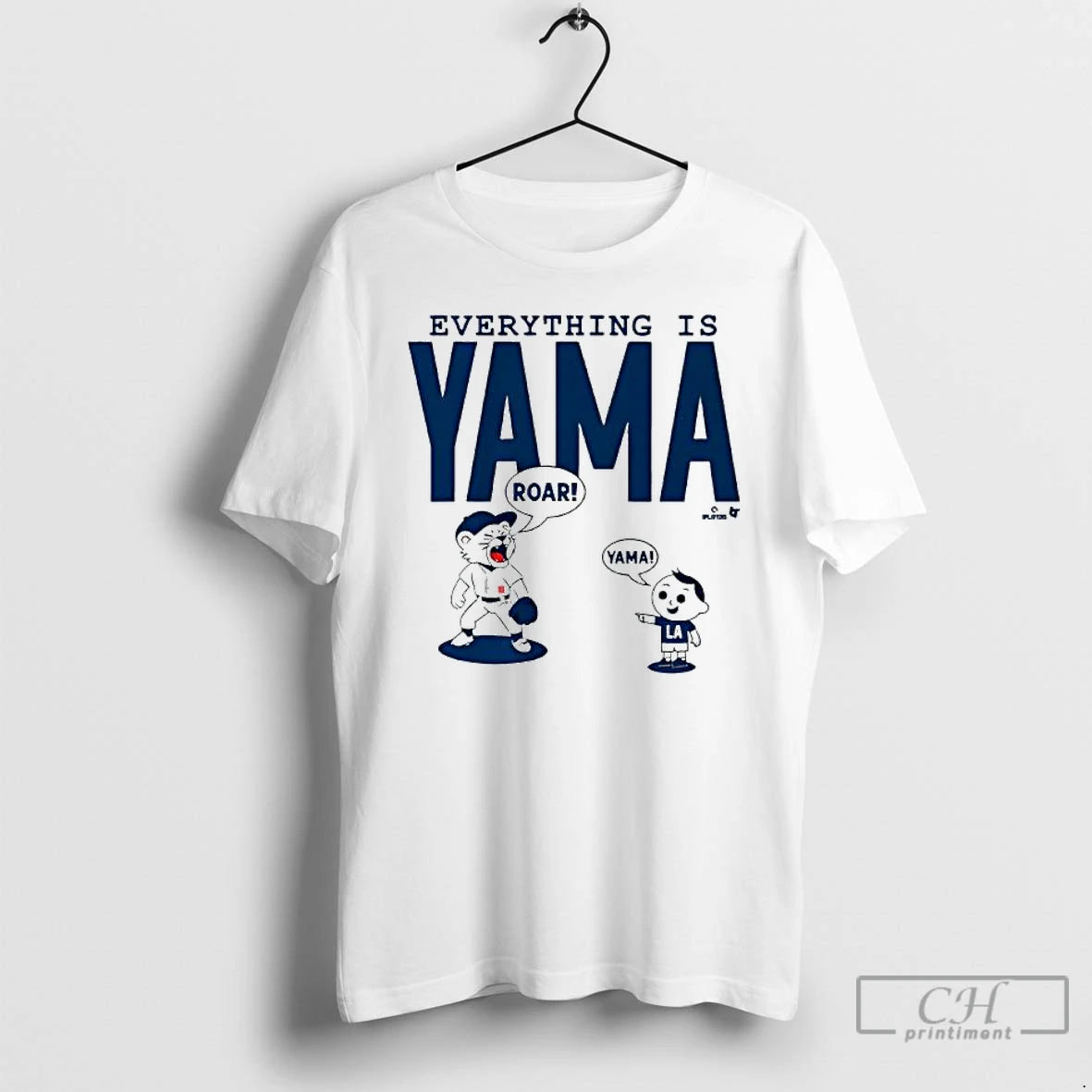 Premium Los Angeles Dodgers Yoshinobu Yamamoto Everything Is Yama T Shirts Hoodie Sweatshirt | PurePodTees.com