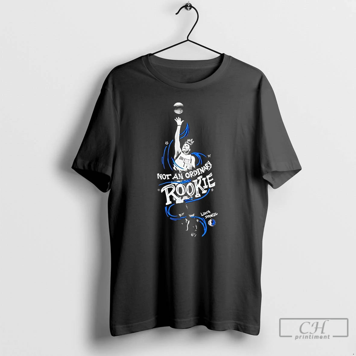 Premium Luka Doncic Not An Ordinary Rookie T Shirts Hoodie Sweatshirt | PurePodTees.com