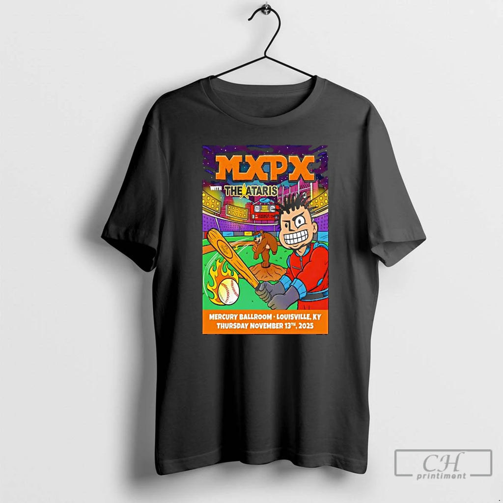 Premium Mxpx Nov 13 2025 Mercury Ballroom Louisville Ky T Shirts Hoodie Sweatshirt | PurePodTees.com