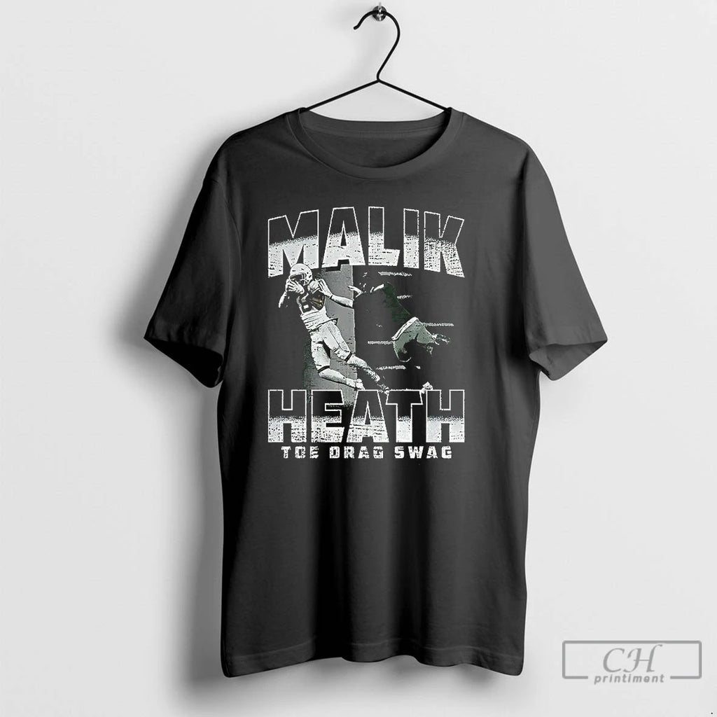 Premium Malik Heath Green Bay Packers Football Toe Drag Swag T Shirts Hoodie Sweatshirt | PurePodTees.com