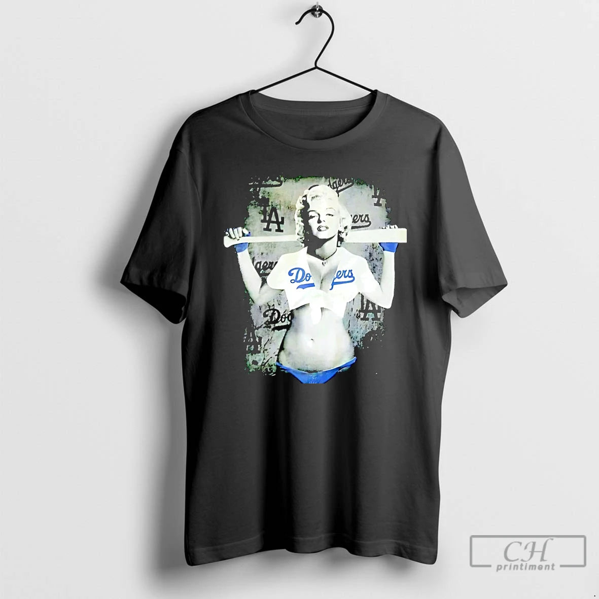 Premium Marilyn Monroe X Los Angeles Dodgers Baseball Vintage Christmas T Shirts Hoodie Sweatshirt | PurePodTees.com