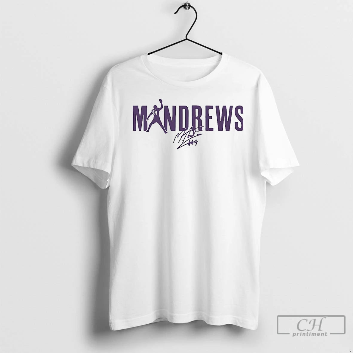 Premium Mark Andrews Mandrews Spike Baltimore Ravens Shirt Hoodie Sweatshirt | PurePodTees.com
