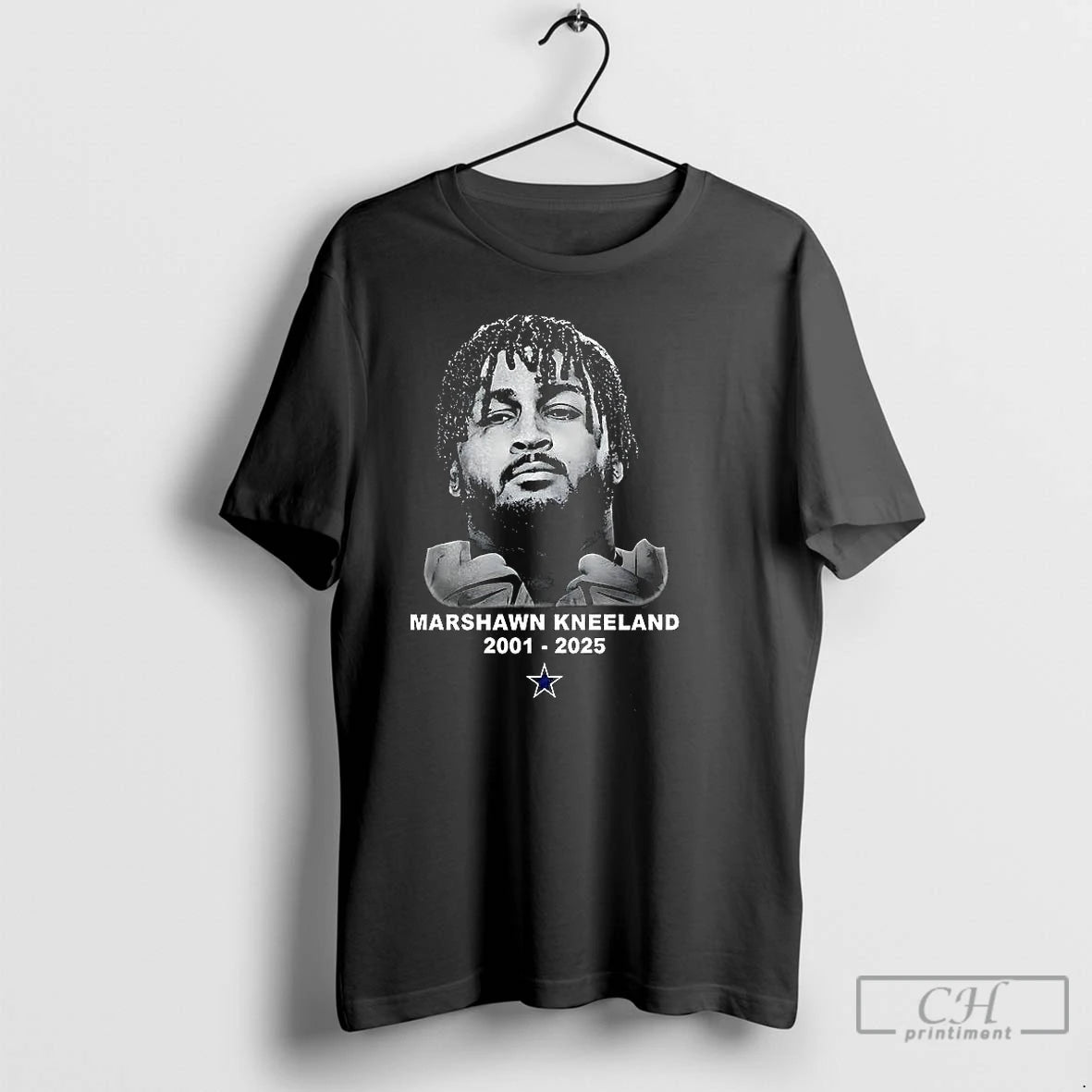 Premium Marshawn Kneeland Dallas Cowboys 2001 2025 Tribute Shirt Hoodie Sweatshirt | PurePodTees.com