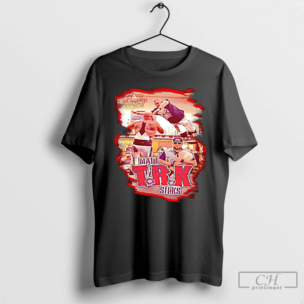 Premium Matt Trk Silks Trk Vs The Big Lg Wrestling T Shirts Hoodie Sweatshirt | PurePodTees.com