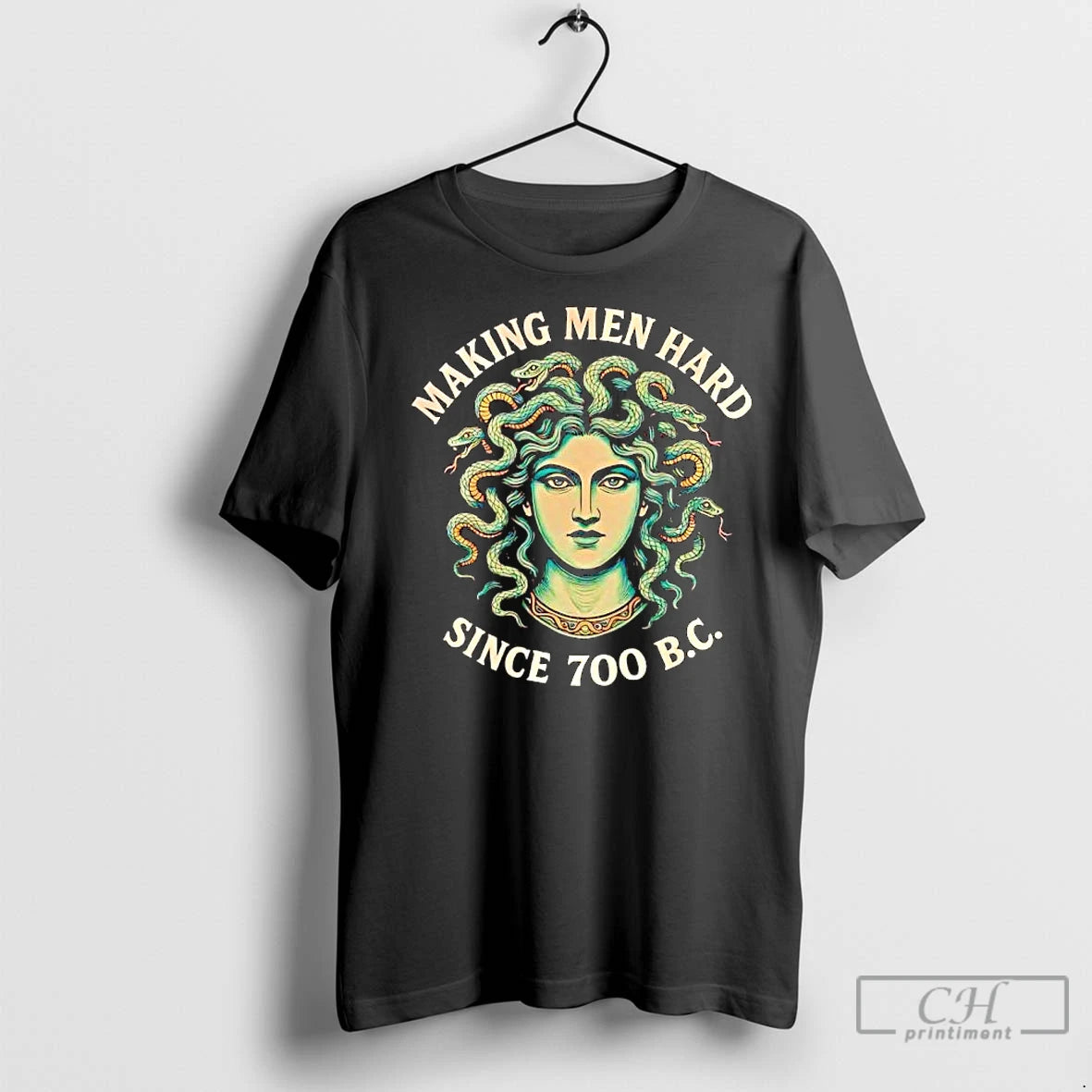 Premium Medusa Myth Making Men Hard Since 700 B C Shirt Hoodie Sweatshirt | PurePodTees.com