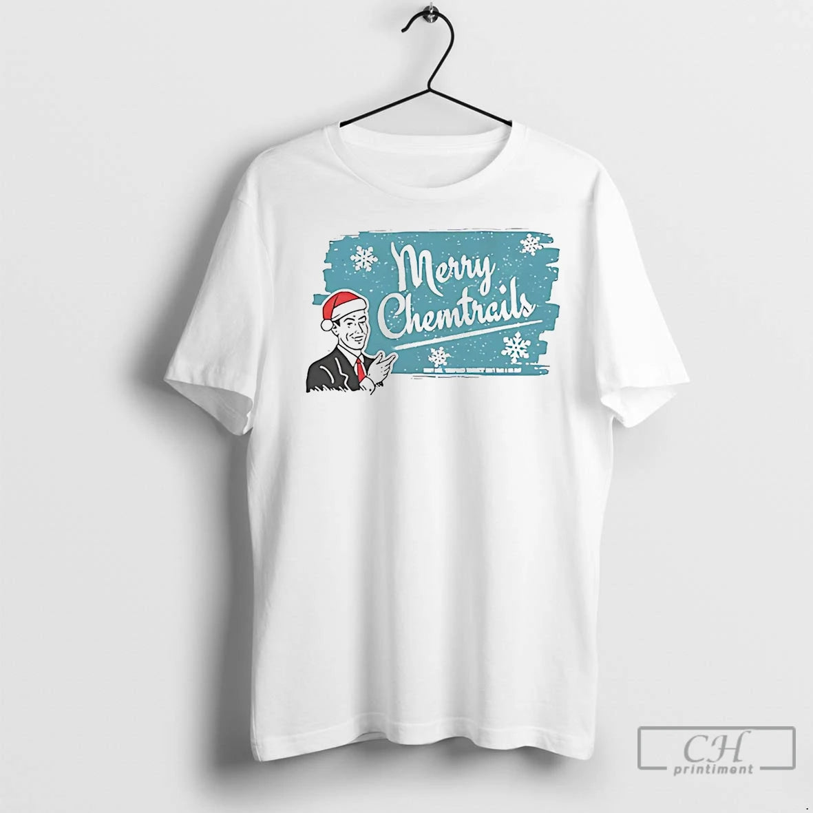 Premium Merry Chemtrails Christmas Shirt Hoodie Sweatshirt | PurePodTees.com