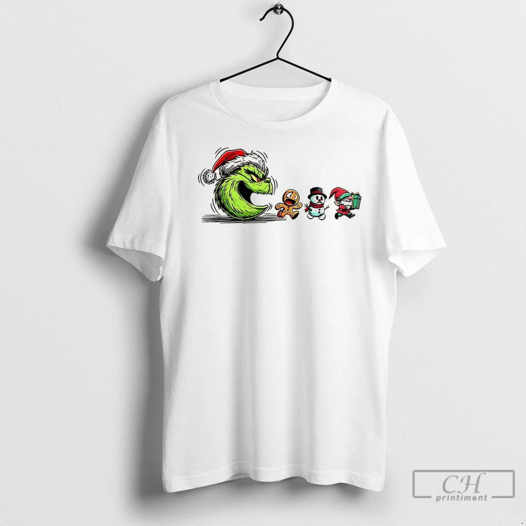 Premium Merry Greenmas Green Guy Christmas Shirt Hoodie Sweatshirt | PurePodTees.com