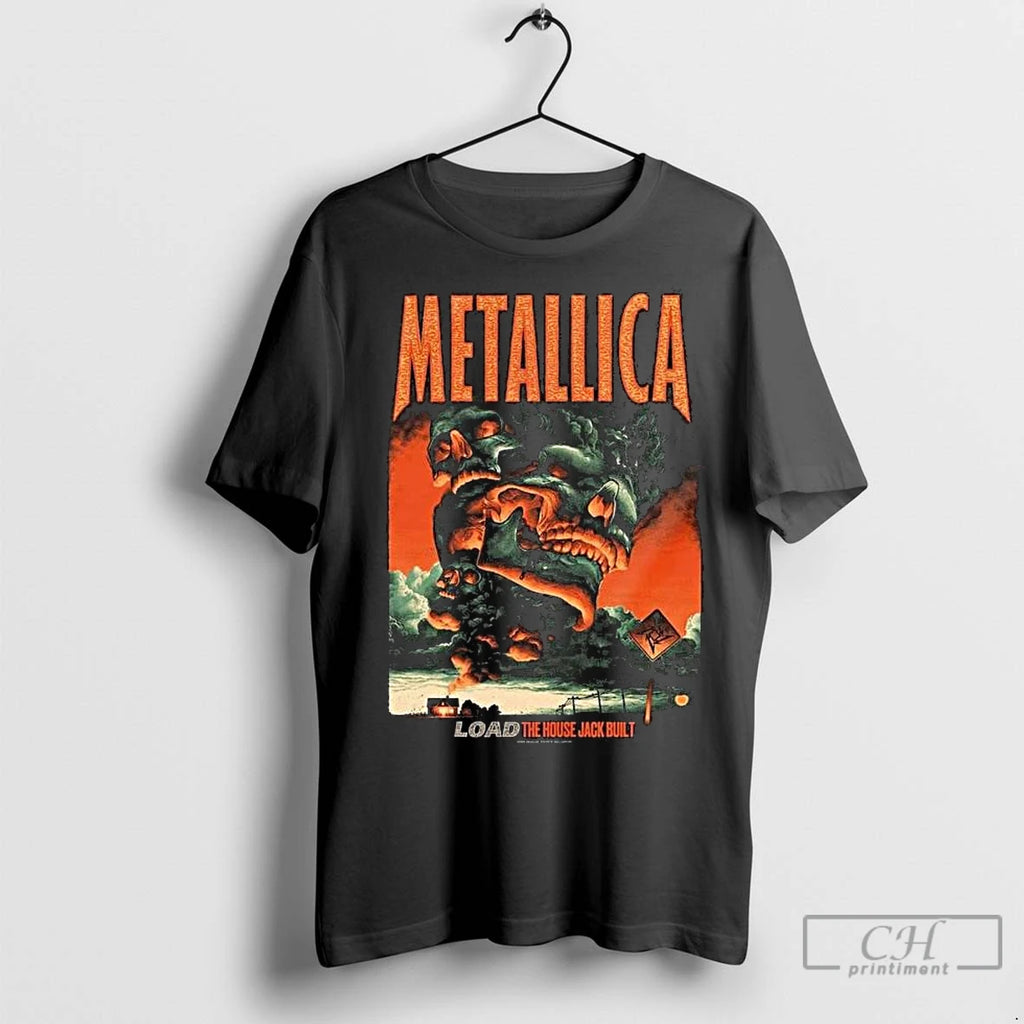 Premium Metallica The House Jack Built 2025 Long Sleve Shirt Hoodie Sweatshirt | PurePodTees.com