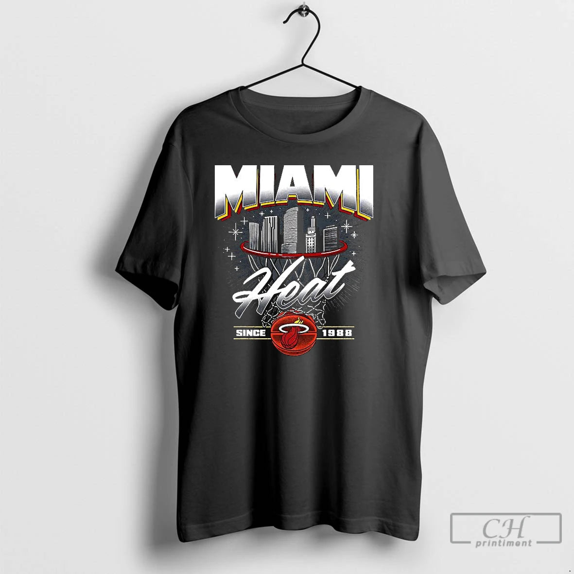Premium Miami Heat Basketball Since 1988 Retro T Shirts Hoodie Sweatshirt | PurePodTees.com