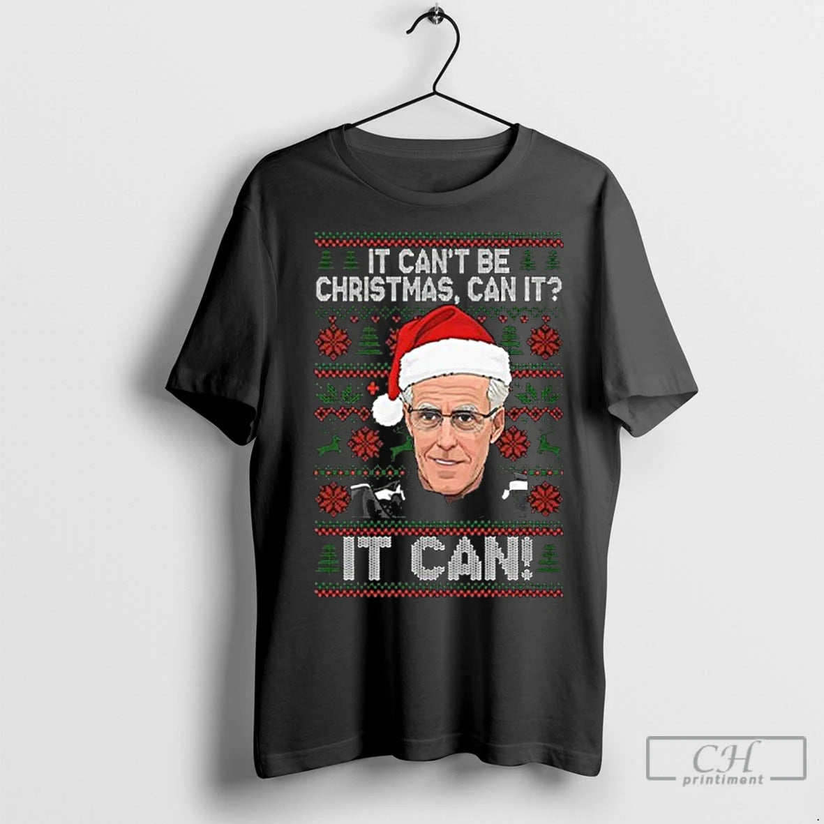Premium Mick Mccarthy It Cant Be Christmas Can It It Can Long Sleve Shirt Hoodie Sweatshirt | PurePodTees.com