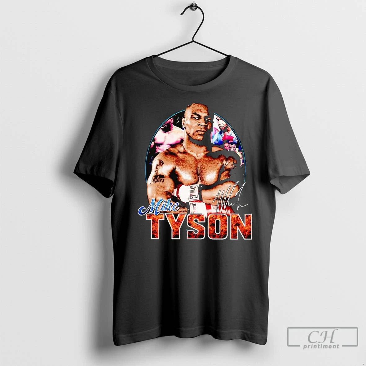 Premium Mike Tyson A Man Who Was Friendly 2 Sided Shirt Hoodie Sweatshirt | PurePodTees.com