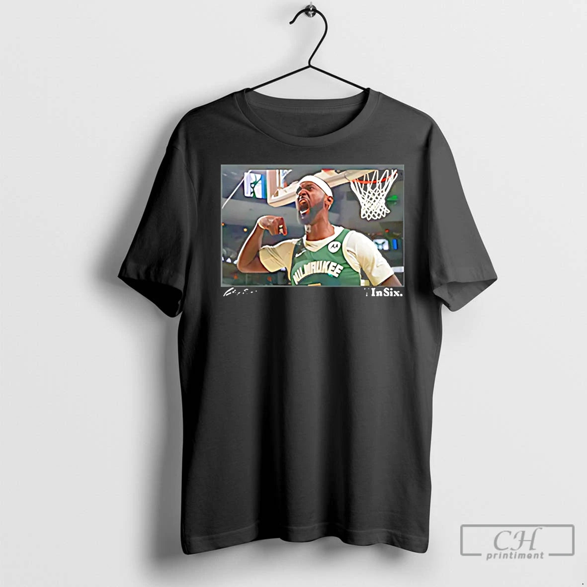 Premium Milwaukee Bucks In Six Bobby Portis Jr Shirt Hoodie Sweatshirt | PurePodTees.com