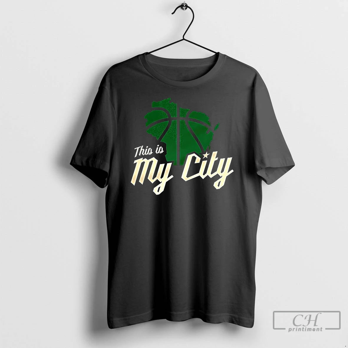 Premium Milwaukee Bucks Basketball This Is My City Shirt Hoodie Sweatshirt | PurePodTees.com