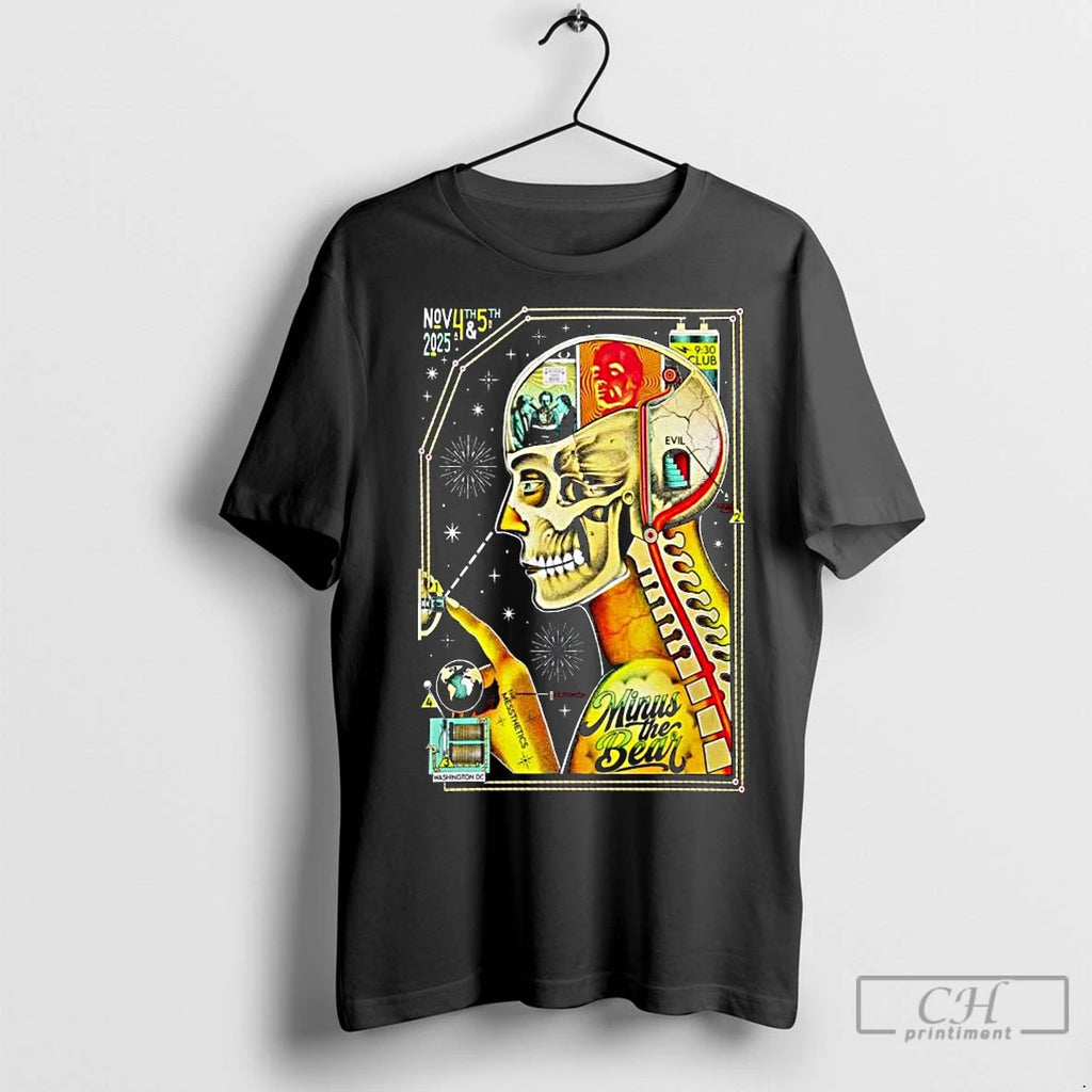 Premium Minus The Bear Nov 4 5 2025 9 30 Club Washington Dc Long Sleve Shirt Hoodie Sweatshirt | PurePodTees.com