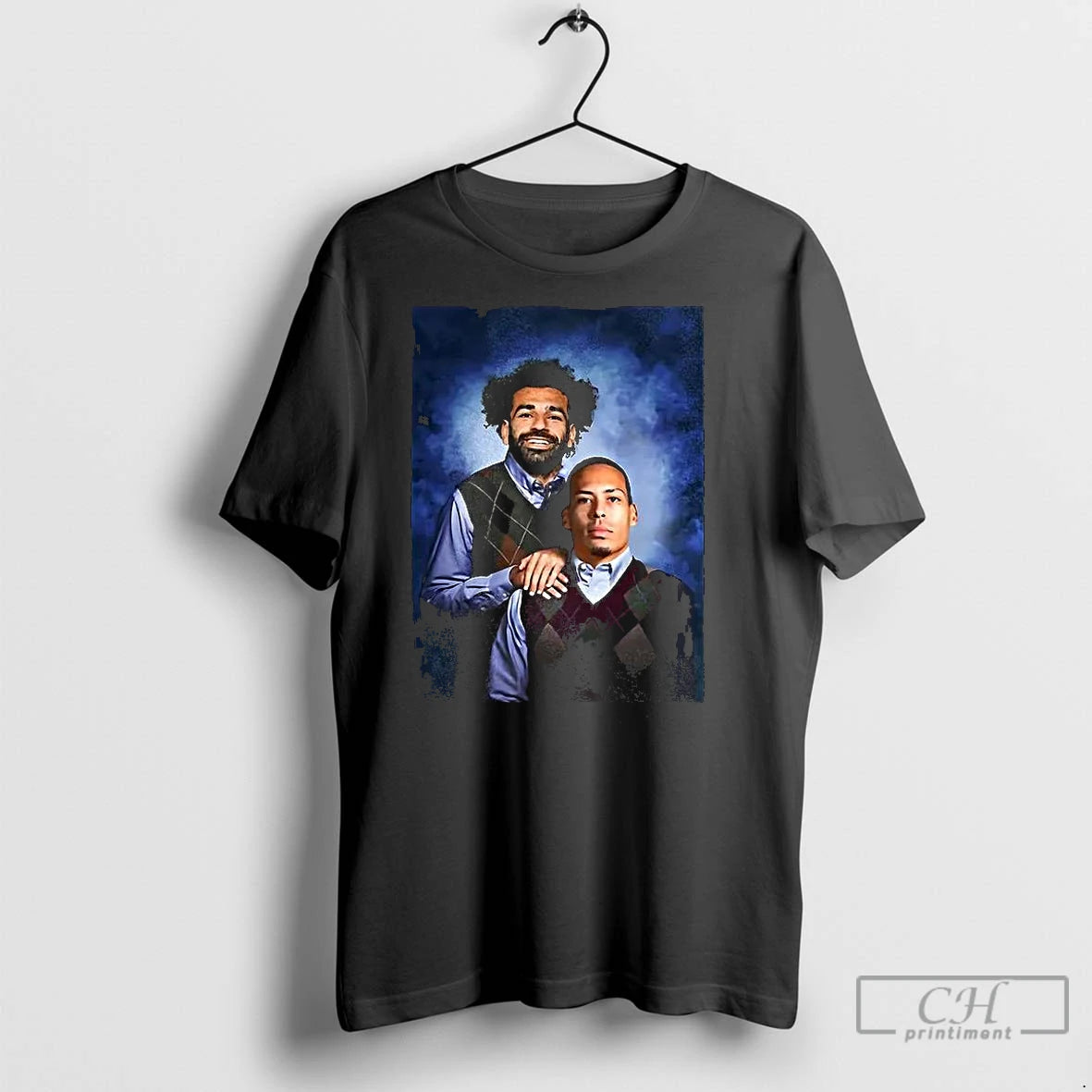 Premium Mohamed Salah And Virgil Van Dijk Liverpool Step Brother Shirt Hoodie Sweatshirt | PurePodTees.com