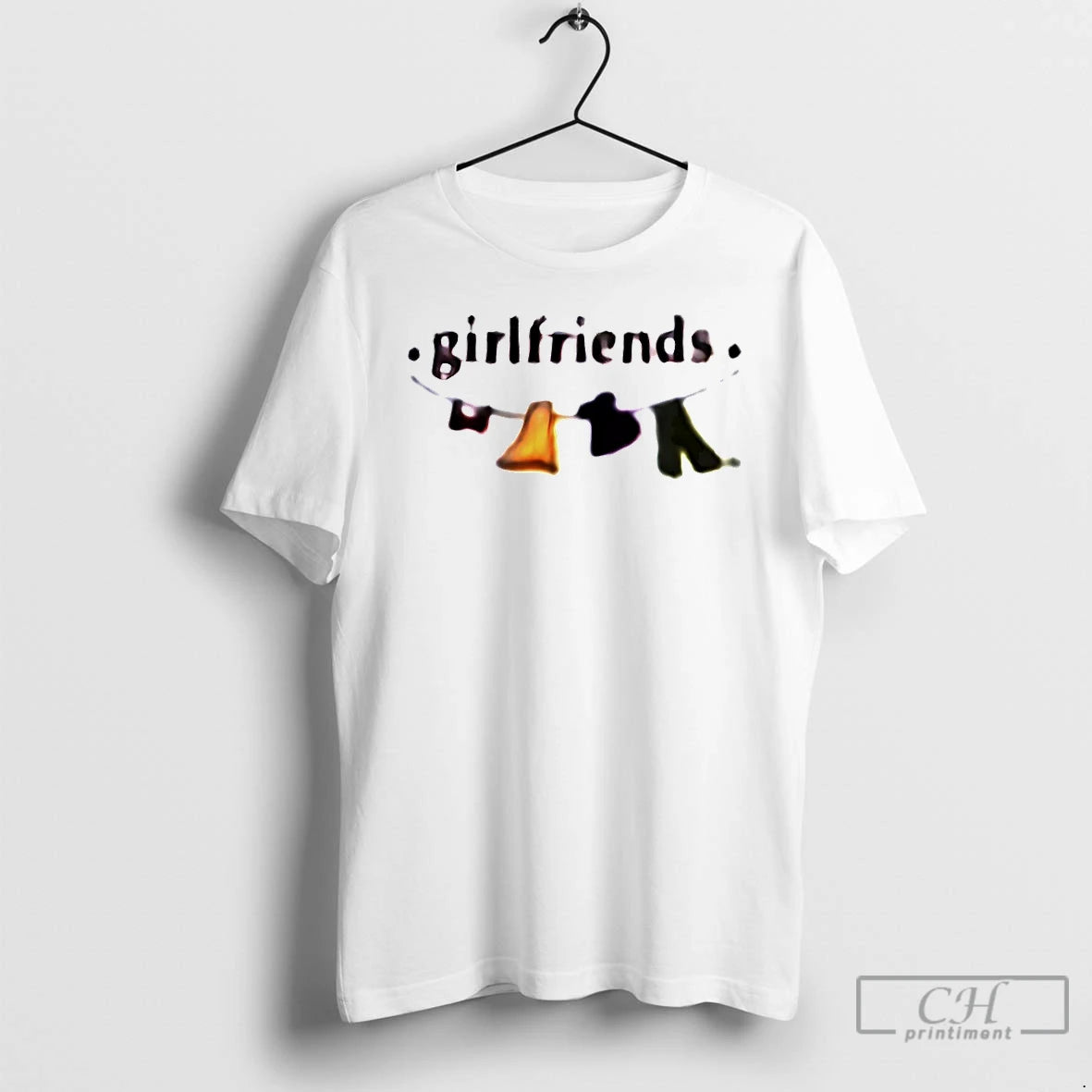 Premium Monica Geller Girlfriends Embroidered Shirt Hoodie Sweatshirt | PurePodTees.com