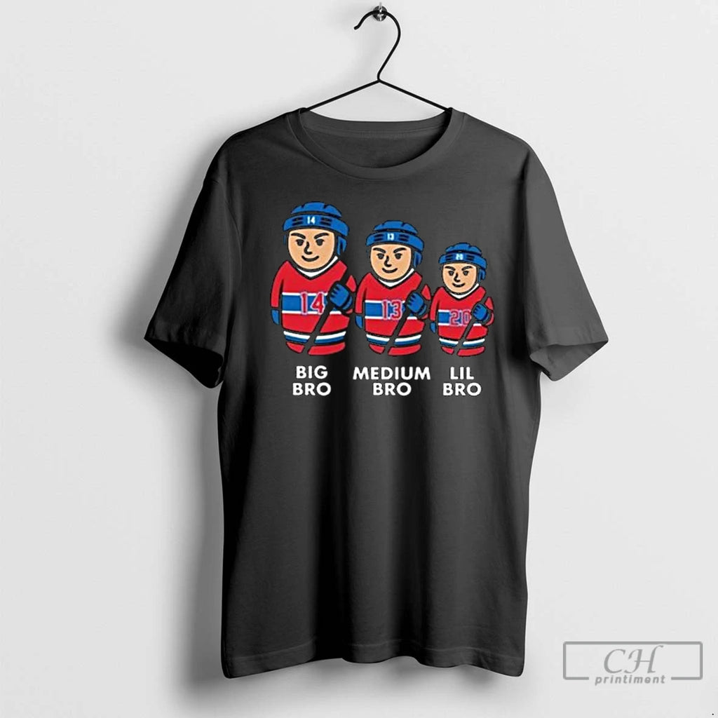 Premium Montreal Canadiens 3 Bros Long Sleve Shirt Hoodie Sweatshirt | PurePodTees.com