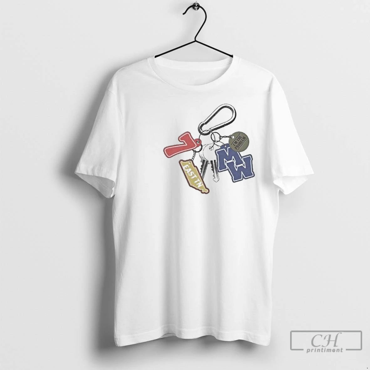 Premium Morgan Wallen Racing Keys Youth Circle White Shirt Hoodie Sweatshirt | PurePodTees.com