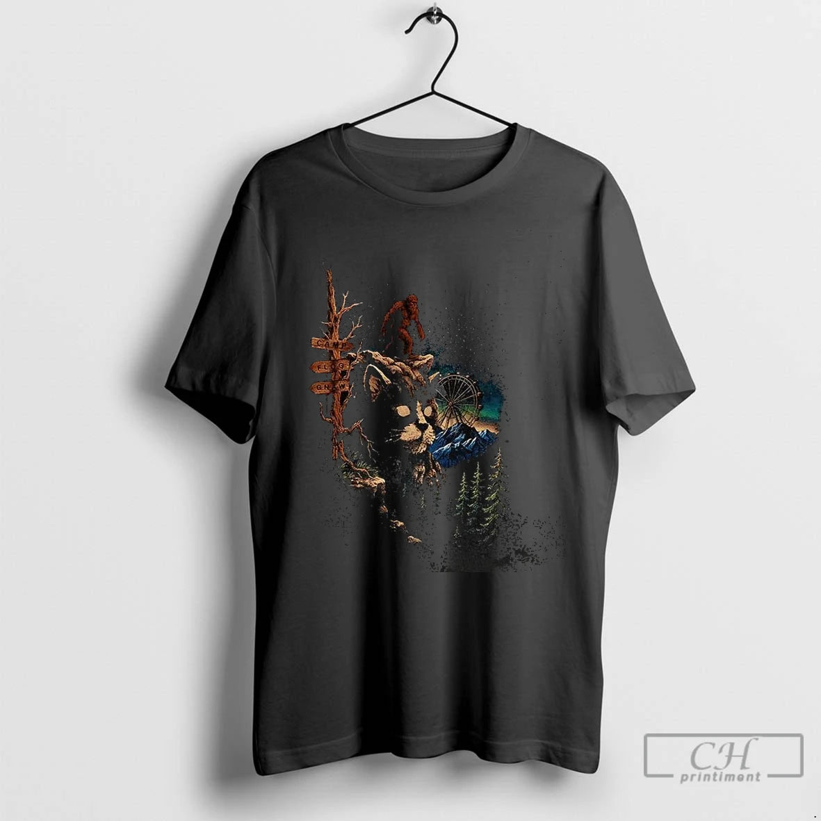 Premium Mountain Kill Cat Shirt Hoodie Sweatshirt | PurePodTees.com