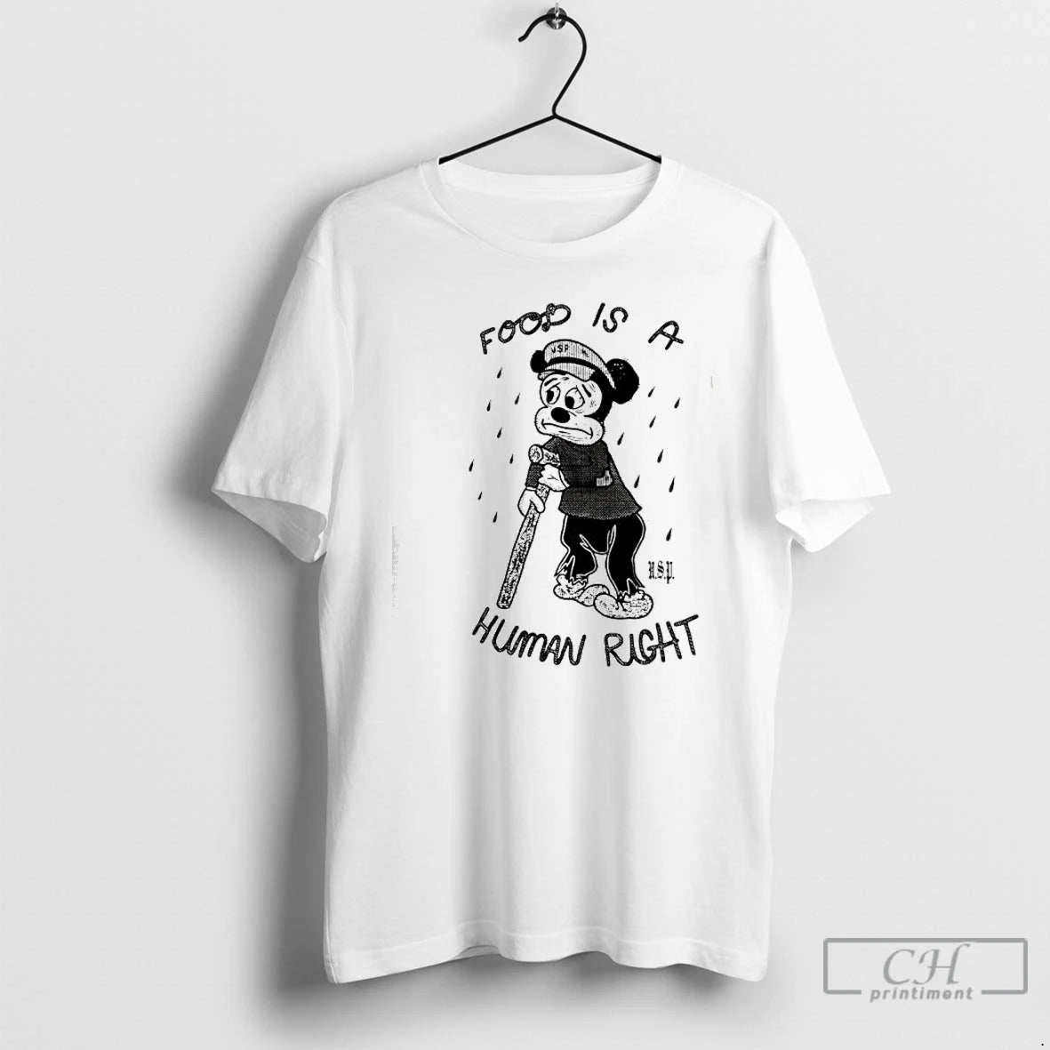 Premium Mouse Food Is A Human Right T Shirts Hoodie Sweatshirt | PurePodTees.com