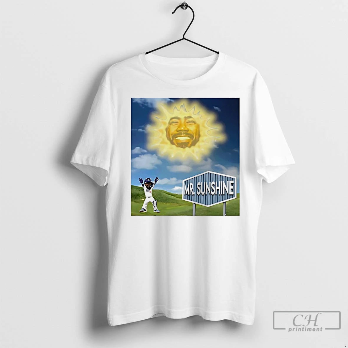 Premium Mr Sunshine Mookie Betts Los Angeles Dodgers Shirt Hoodie Sweatshirt | PurePodTees.com