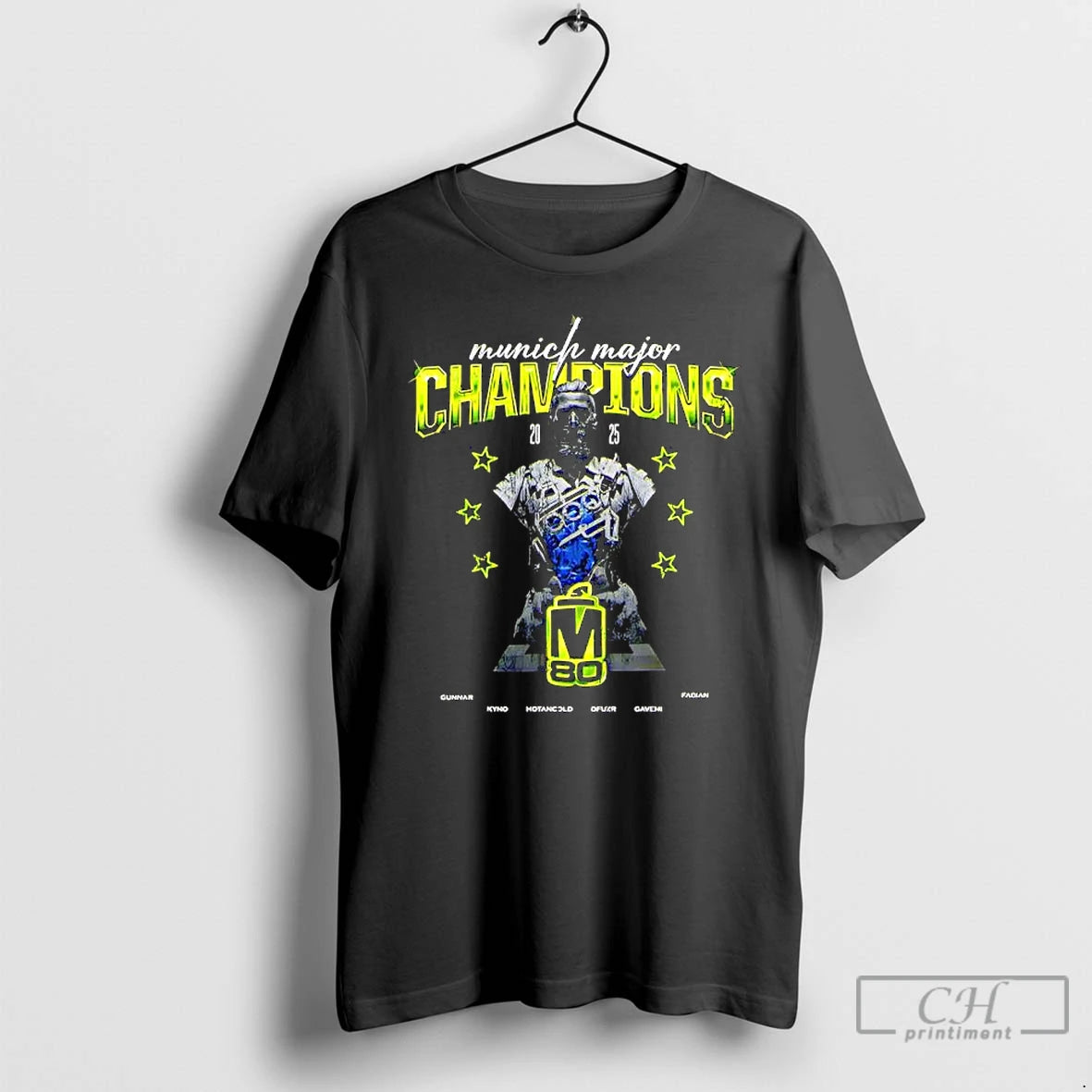 Premium Munich Major Champions 2025 Rainbow Six Siege M80s Victory Shirt Hoodie Sweatshirt | PurePodTees.com