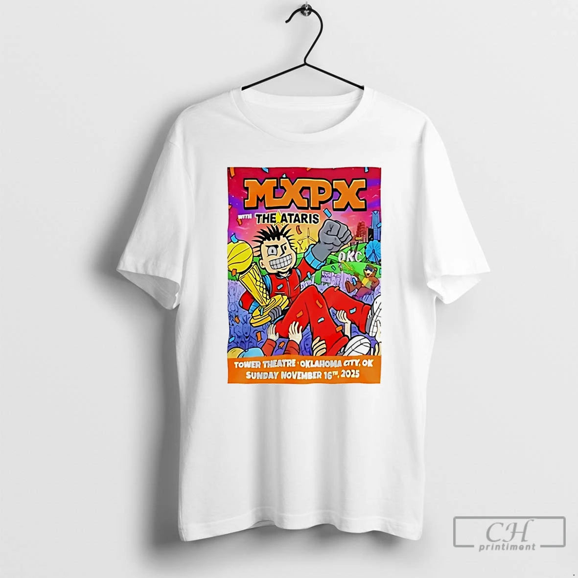 Premium Mxpx Oklahoma City Ok November 16 2025 Shirt Hoodie Sweatshirt | PurePodTees.com