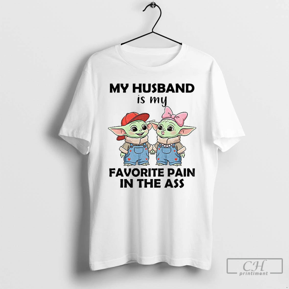 Premium My Husband Is My Favorite Pain In The Ass T Shirts Hoodie Sweatshirt | PurePodTees.com