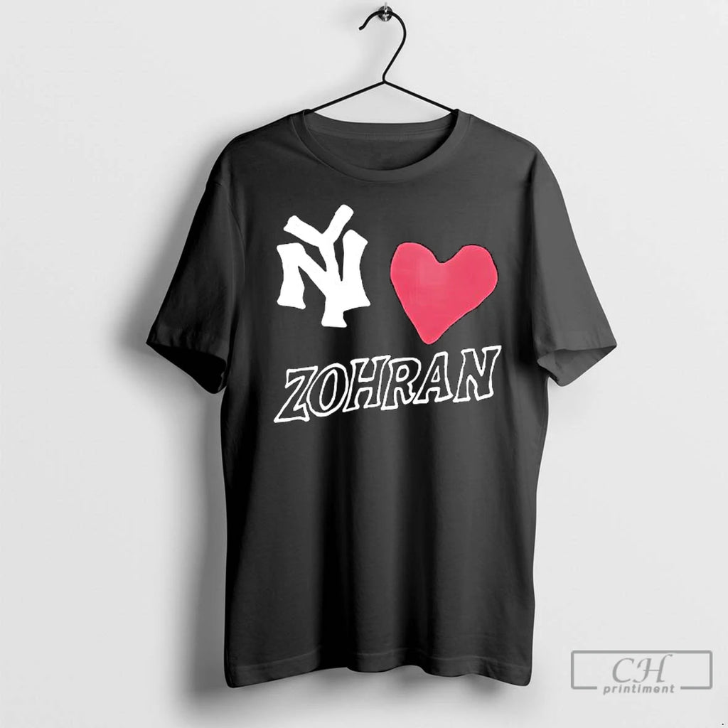 Premium Ny Love Zohran Mamdani Shirt Hoodie Sweatshirt | PurePodTees.com