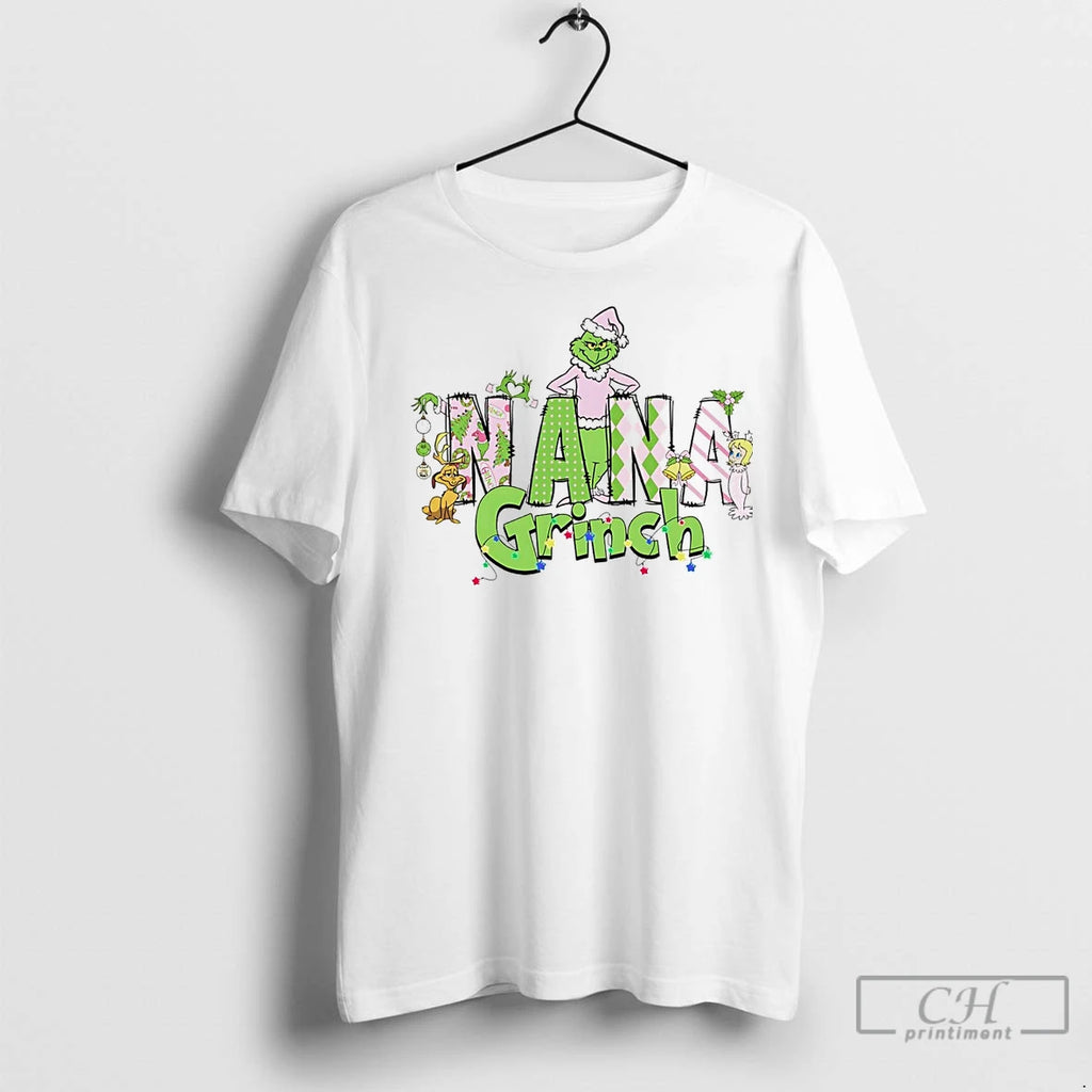 Premium Nana Grinch Christmas Shirt Hoodie Sweatshirt | PurePodTees.com