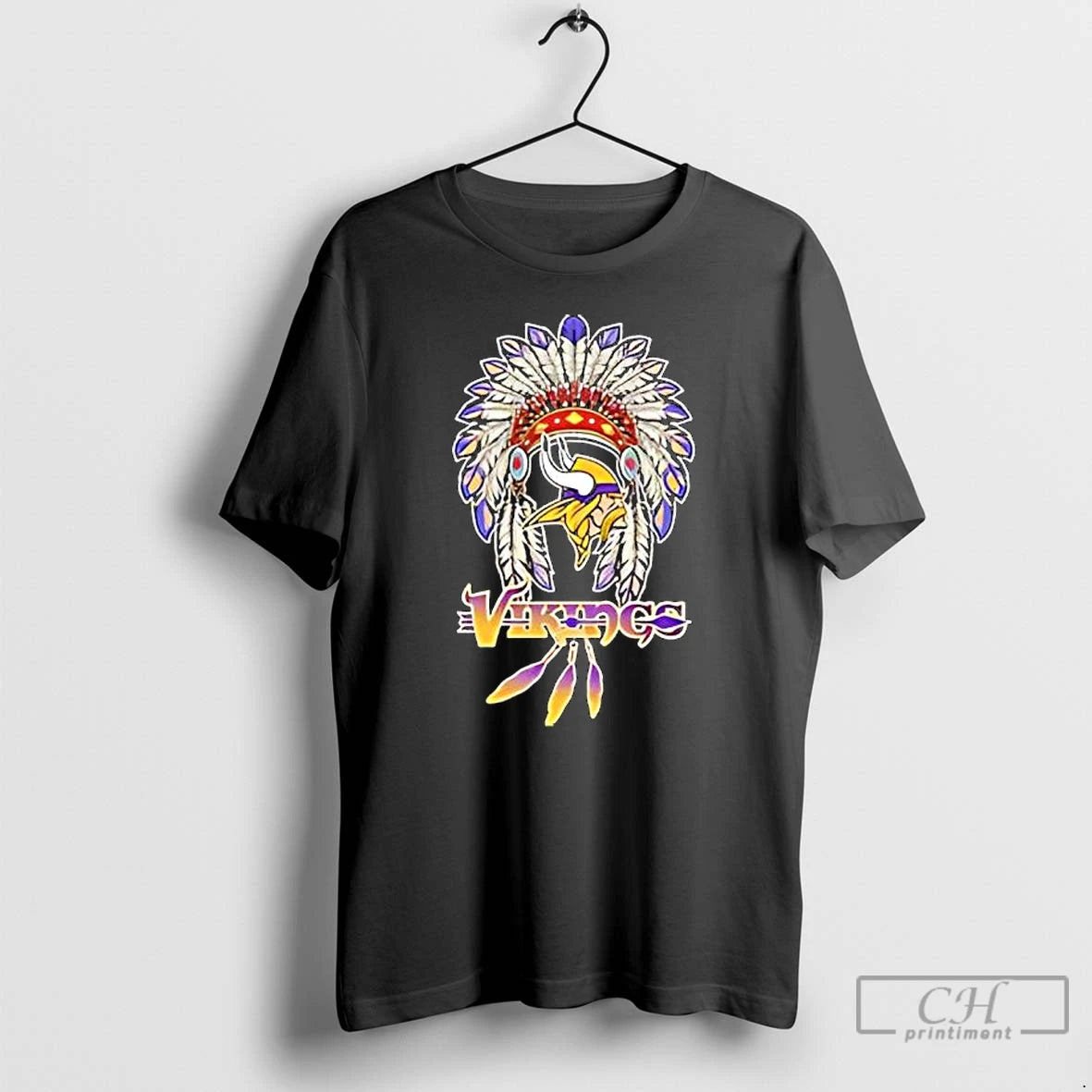 Premium Native American X Minnesota Vikings 2025 Baseball Logo T Shirts Hoodie Sweatshirt | PurePodTees.com