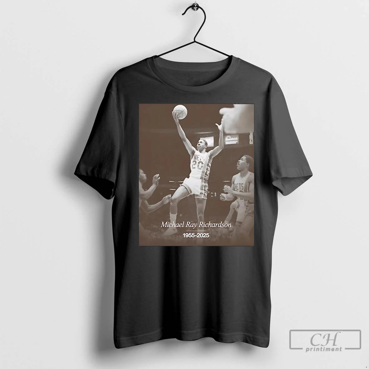 Premium Nets All Star Michael Ray Richardson 1955 2025 Shirt Hoodie Sweatshirt | PurePodTees.com