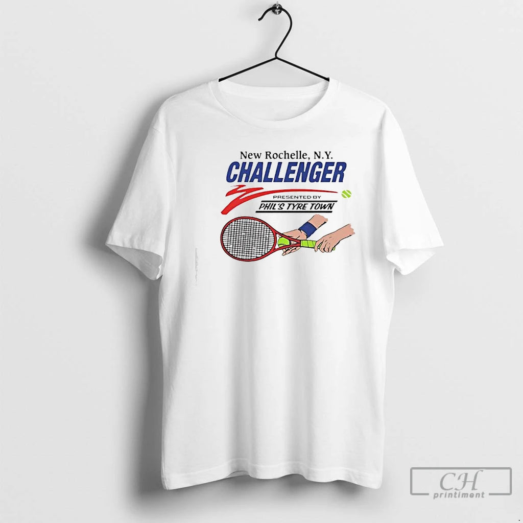 Premium New Rochelle N Y Challenger Racket Phils Tyre Town T Shirts Hoodie Sweatshirt | PurePodTees.com