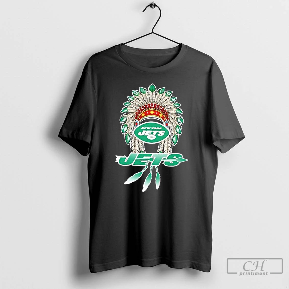 Premium New York Jets Football X Native American T Shirts Hoodie Sweatshirt | PurePodTees.com