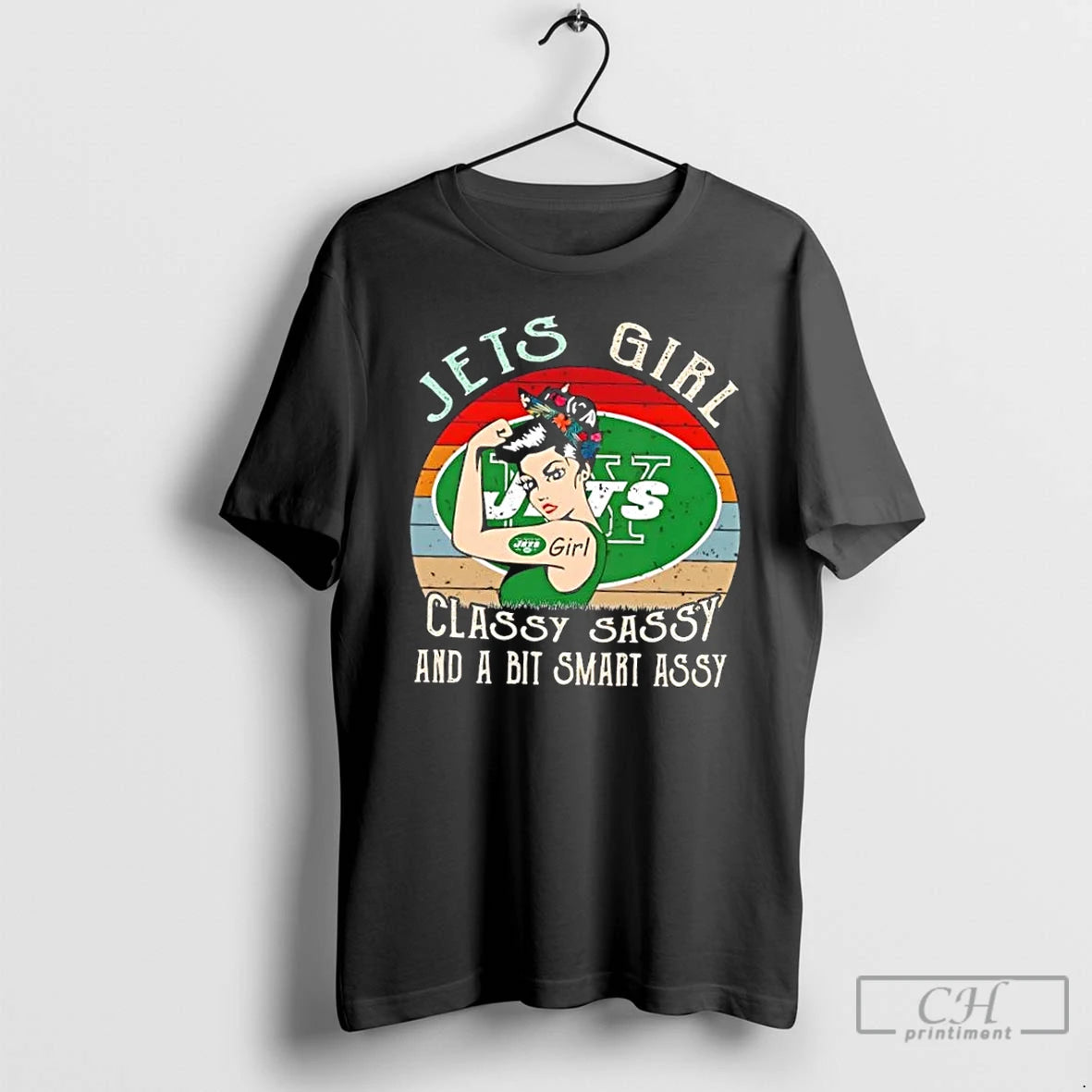 Premium New York Jets Girl Classy Sassy And A Bit Assy T Shirts Hoodie Sweatshirt | PurePodTees.com