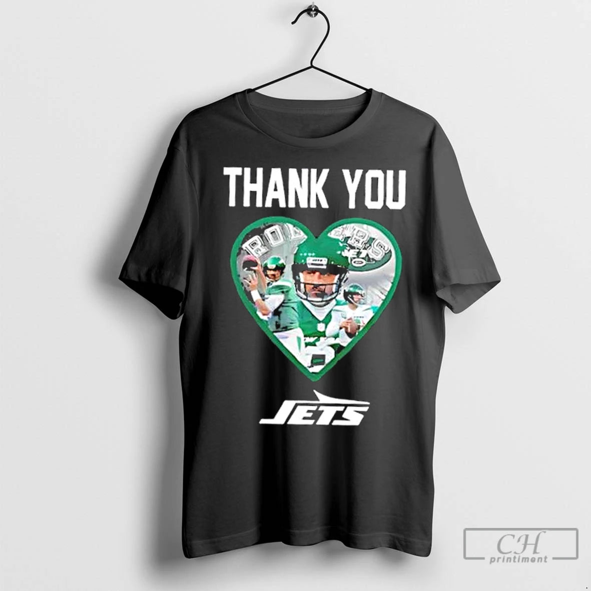 Premium New York Jets Thank You Aaron Rodgers 2 Sided Shirt Hoodie Sweatshirt | PurePodTees.com