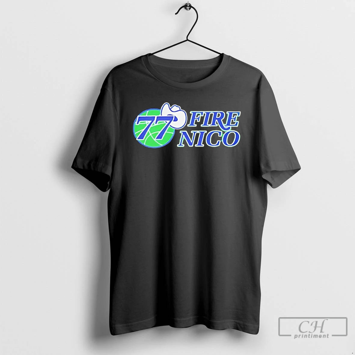 Premium Nico Harrison Dallas Mavericks Fire Nico 77 T Shirts Hoodie Sweatshirt | PurePodTees.com