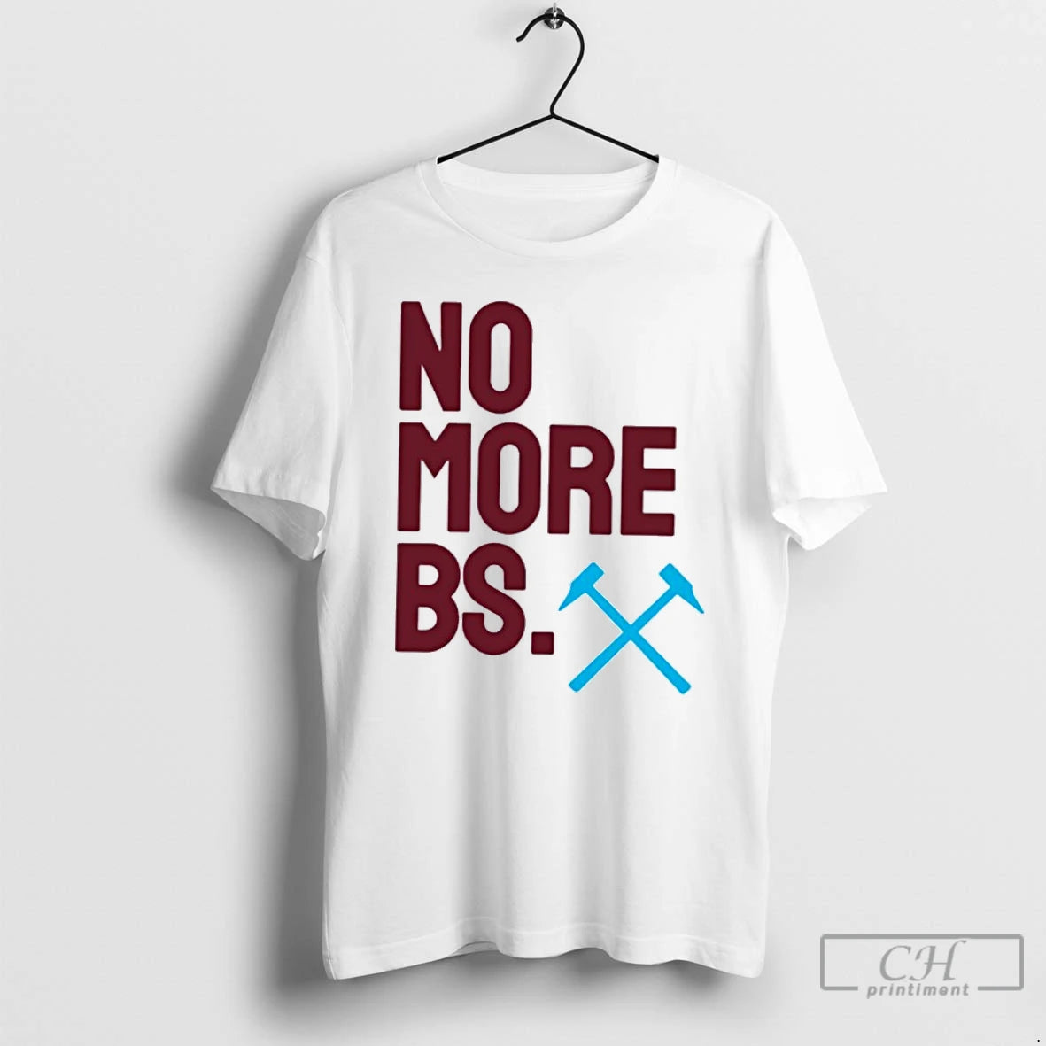 Premium No More Bs Hammers Protest T Shirts Hoodie Sweatshirt | PurePodTees.com