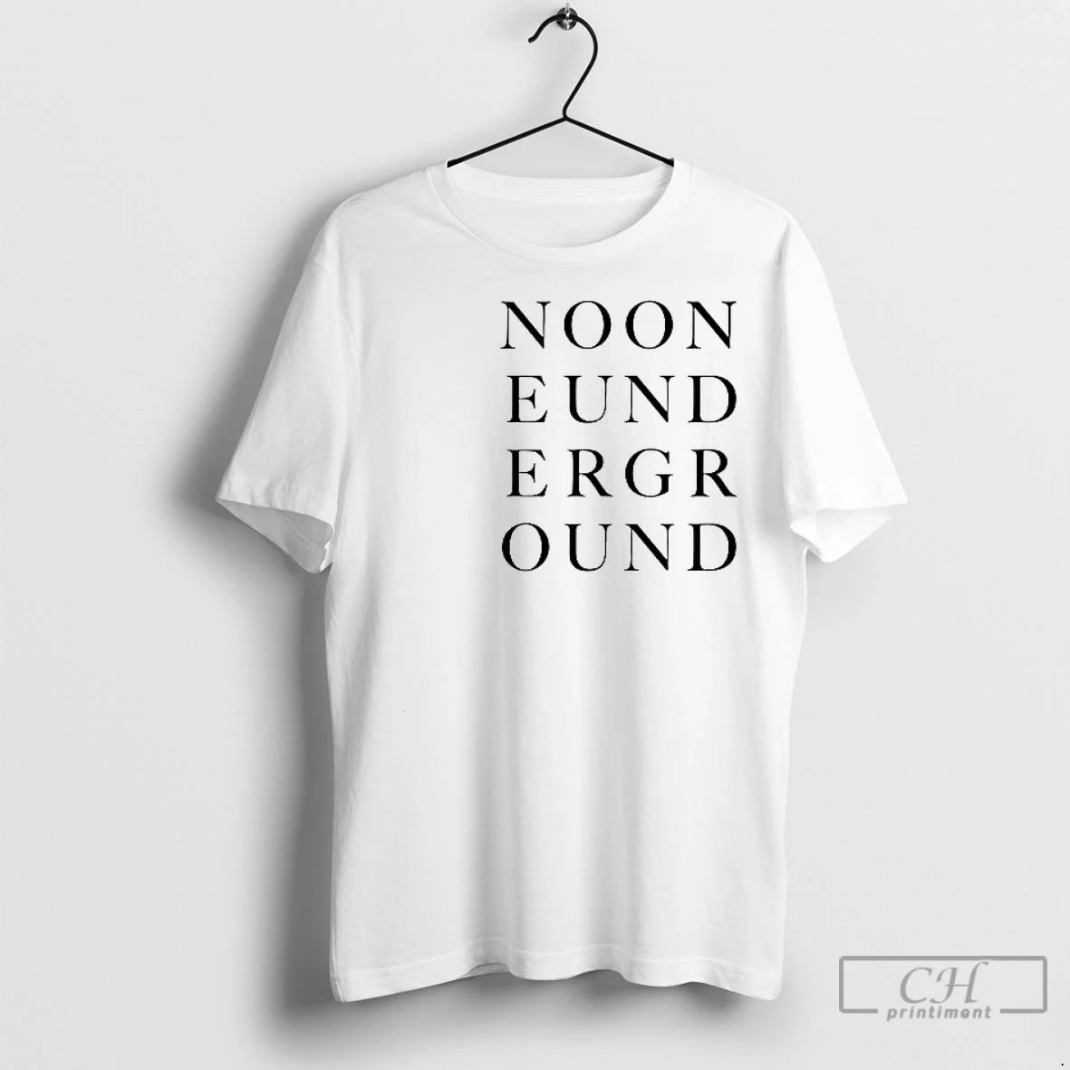 Premium Nooneunderground Circle White Shirt Hoodie Sweatshirt | PurePodTees.com