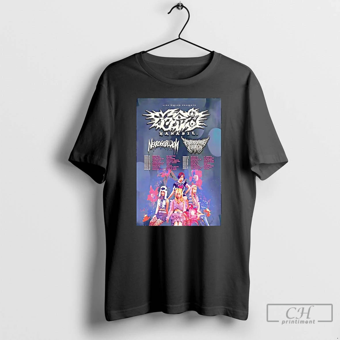 Premium North America Hanabie Tour 2026 T Shirts Hoodie Sweatshirt | PurePodTees.com
