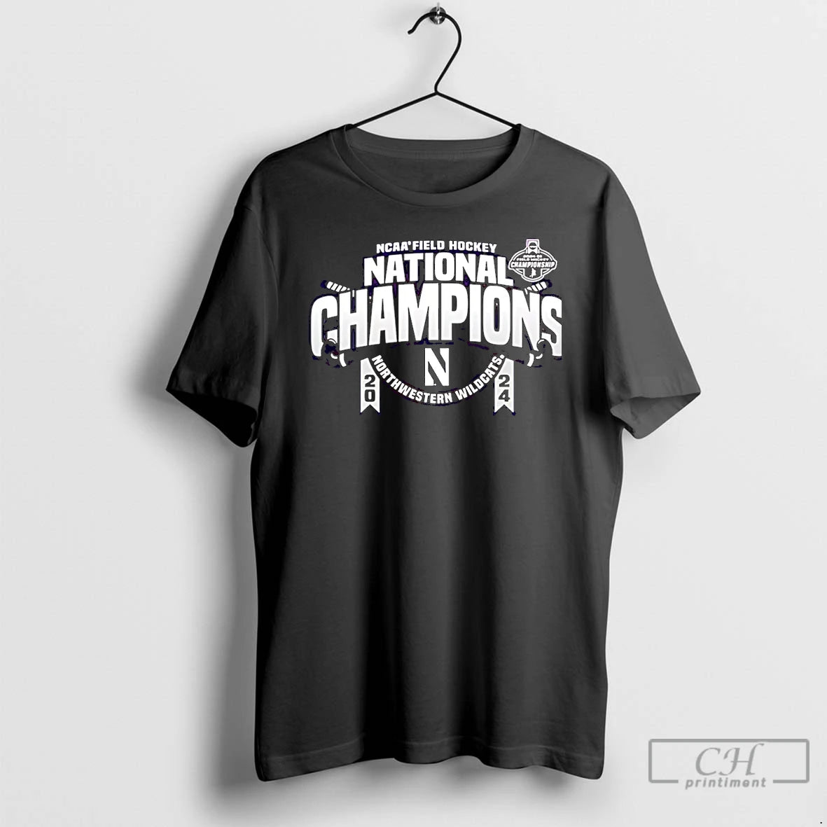 Premium Northwestern Wildcats 2024 Field Hockey National Champions Christmas T Shirts Hoodie Sweatshirt | PurePodTees.com