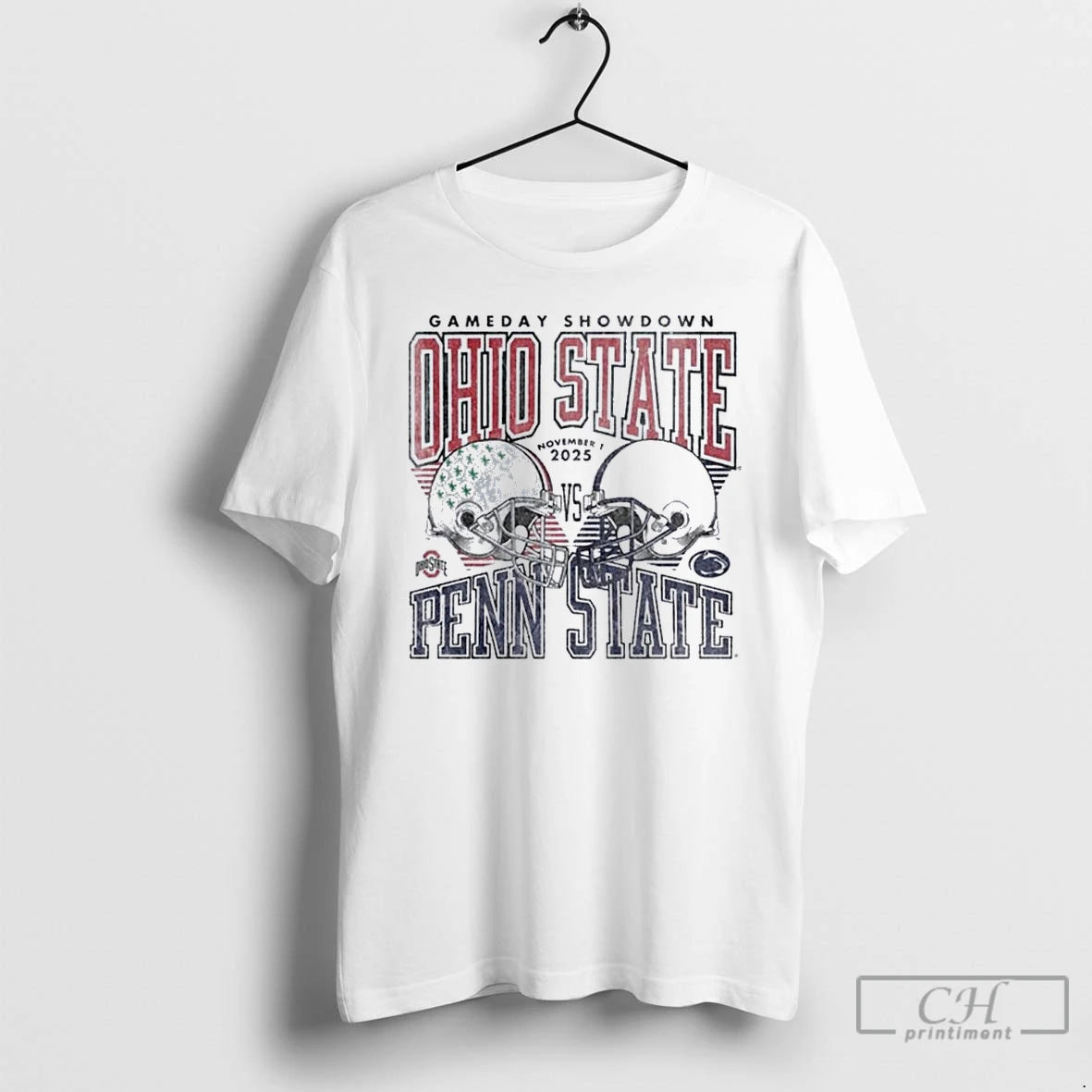 Premium Ohio State Football Vs Penn State November 1 2025 T Shirts Hoodie Sweatshirt | PurePodTees.com