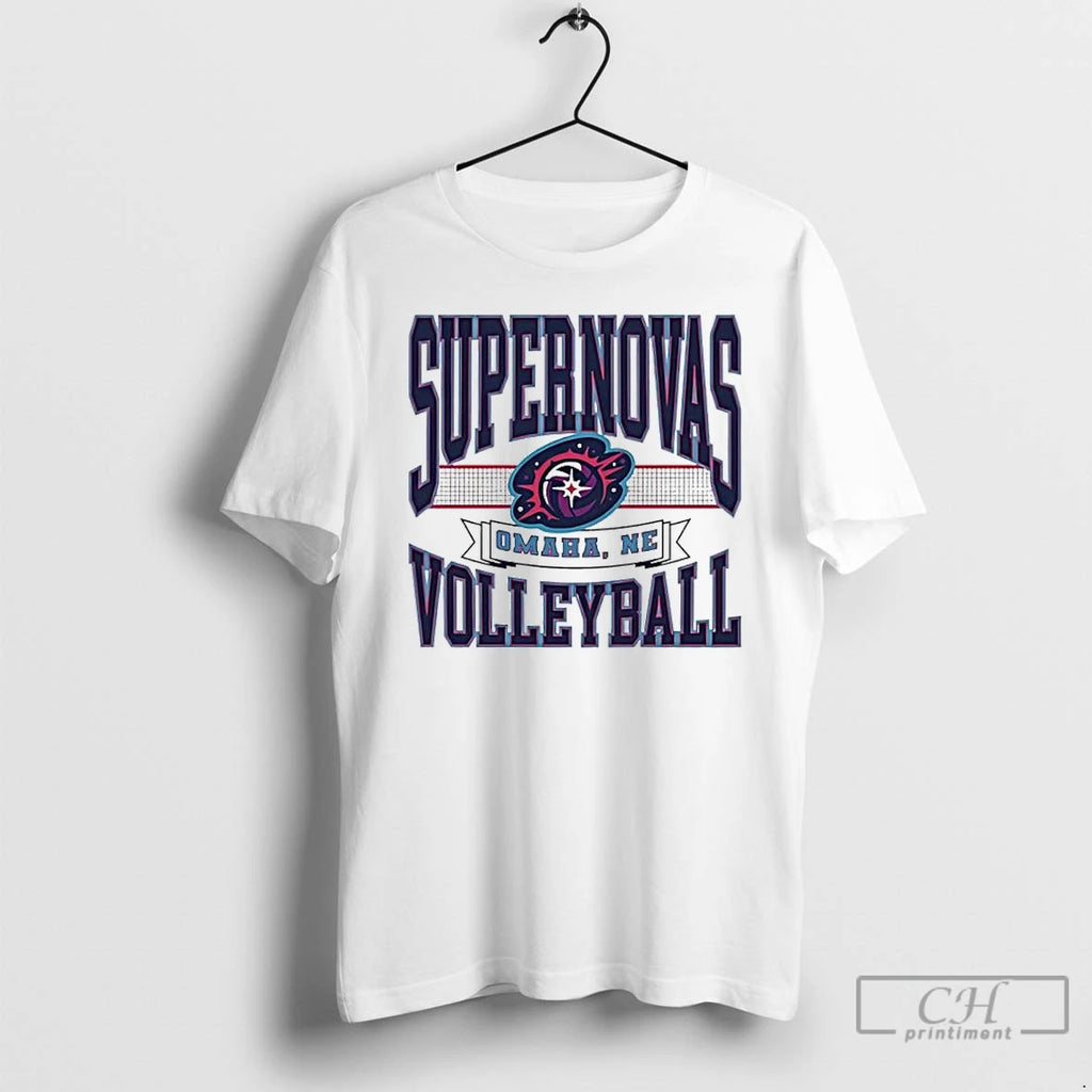 Premium Omaha Supernovas Volleyball T Shirts Hoodie Sweatshirt | PurePodTees.com