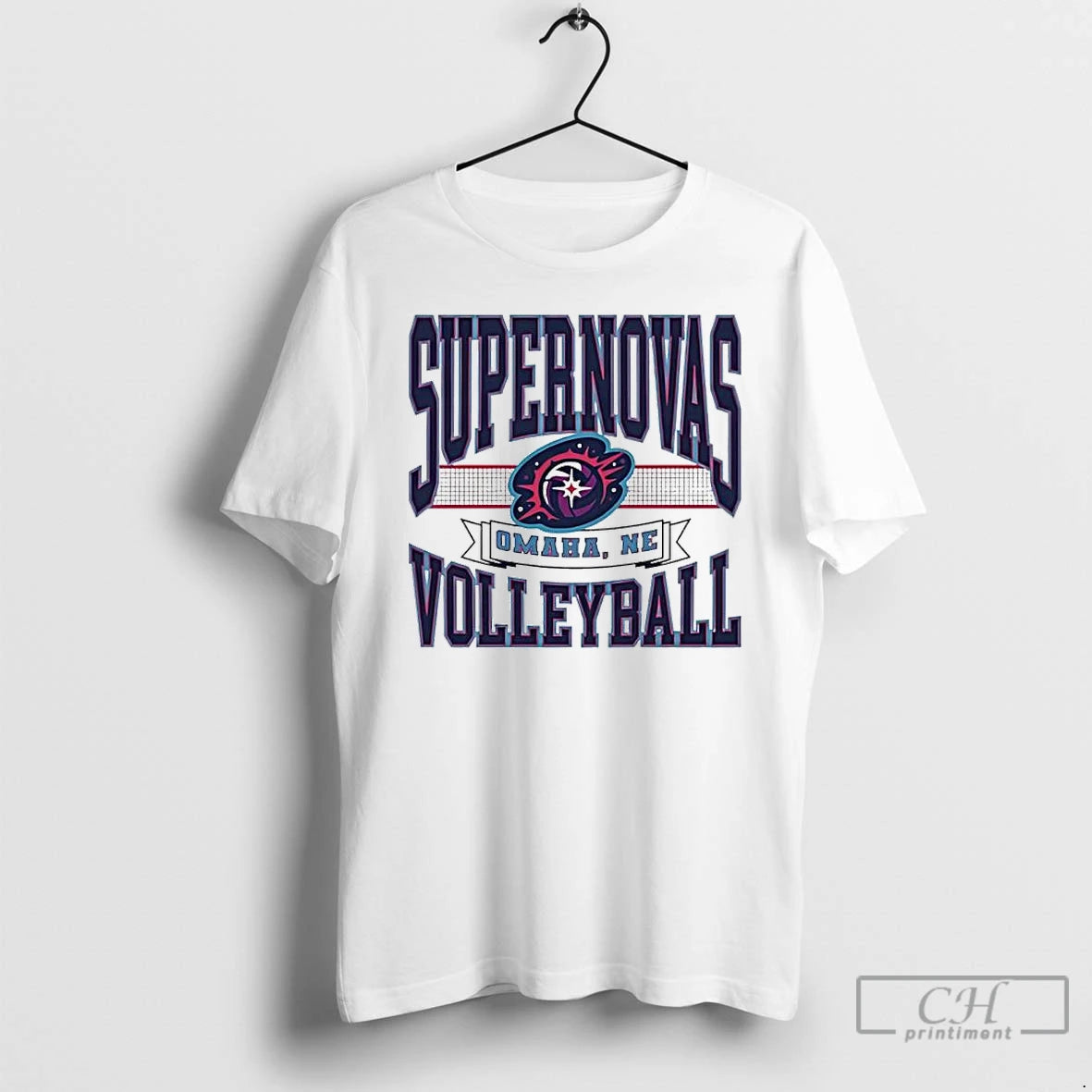 Premium Omaha Supernovas Volleyball T Shirts Hoodie Sweatshirt | PurePodTees.com