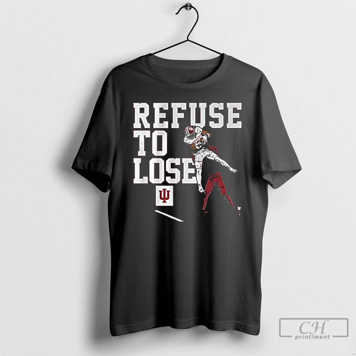Premium Omar Cooper Jr Refuse To Lose Indiana Football T Shirts Hoodie Sweatshirt | PurePodTees.com