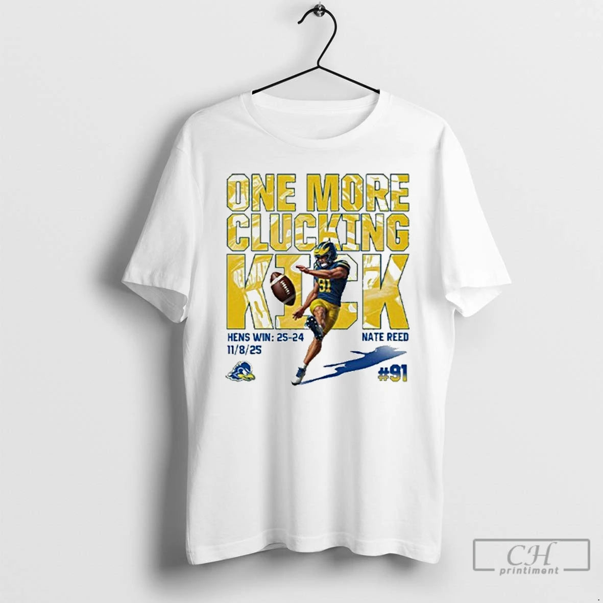 Premium One More Clucking Kick Nate Reed T Shirts Hoodie Sweatshirt | PurePodTees.com