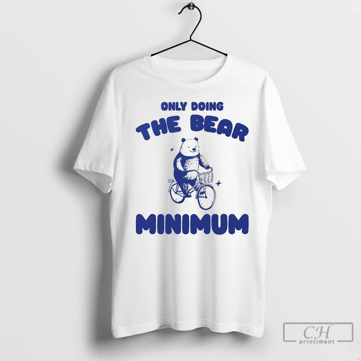 Premium Only Doing The Bear Minimum Shirt Hoodie Sweatshirt | PurePodTees.com