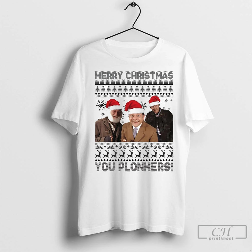 Premium Only Fools And Horses Merry Christmas You Plonkers Shirt Hoodie Sweatshirt | PurePodTees.com