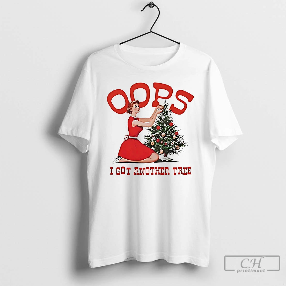 Premium Oops I Got Another Tree Christmas T Shirts Hoodie Sweatshirt | PurePodTees.com