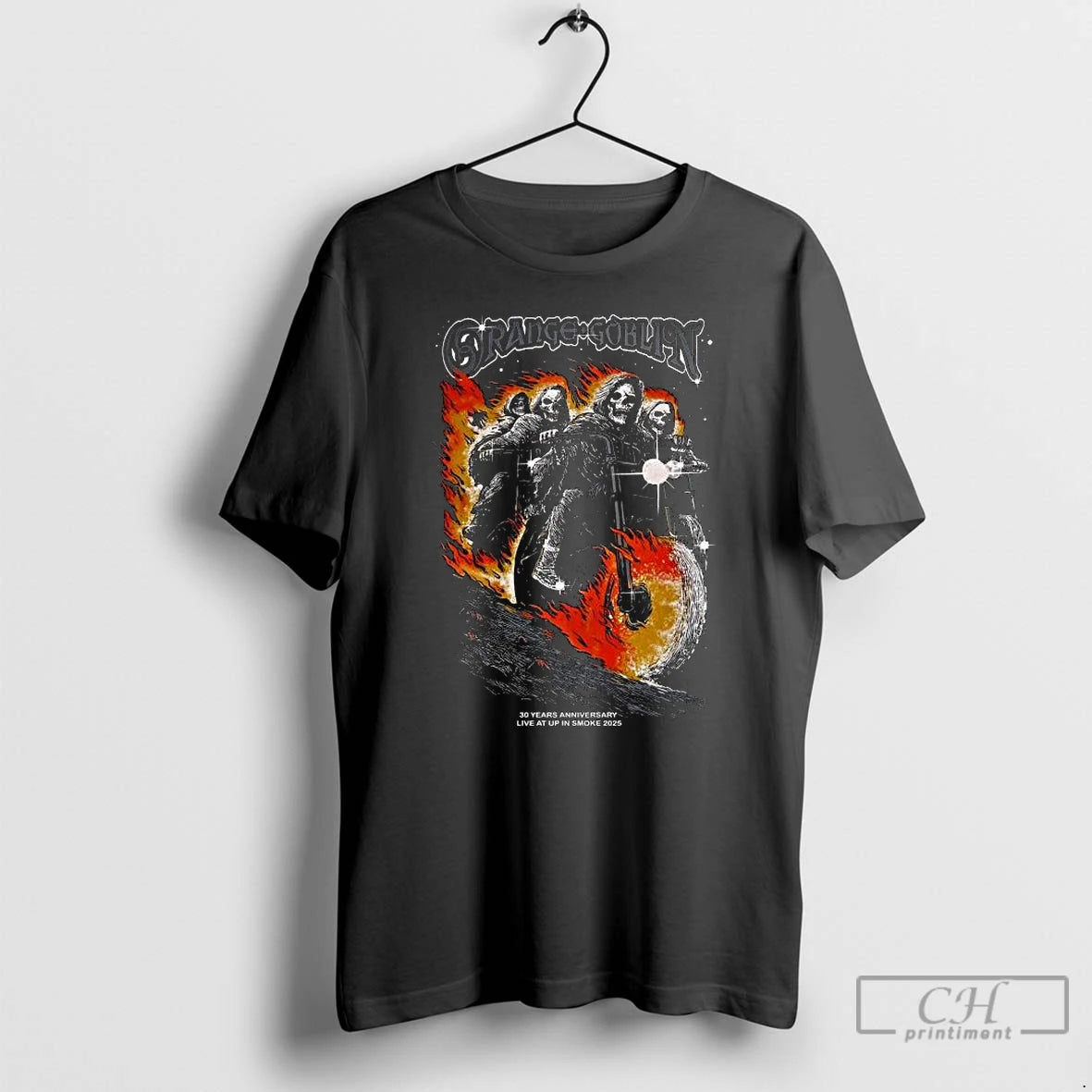 Premium Orange Goblin 30 Years Anniversary Live At Up In Smoke 2025 Shows Long Sleve Shirt Hoodie Sweatshirt